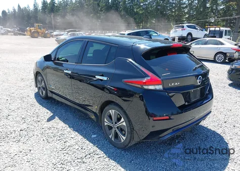 2018 Nissan Leaf Sl z USA, uszkodzony, nr VIN 1N4AZ1CP4JC317469